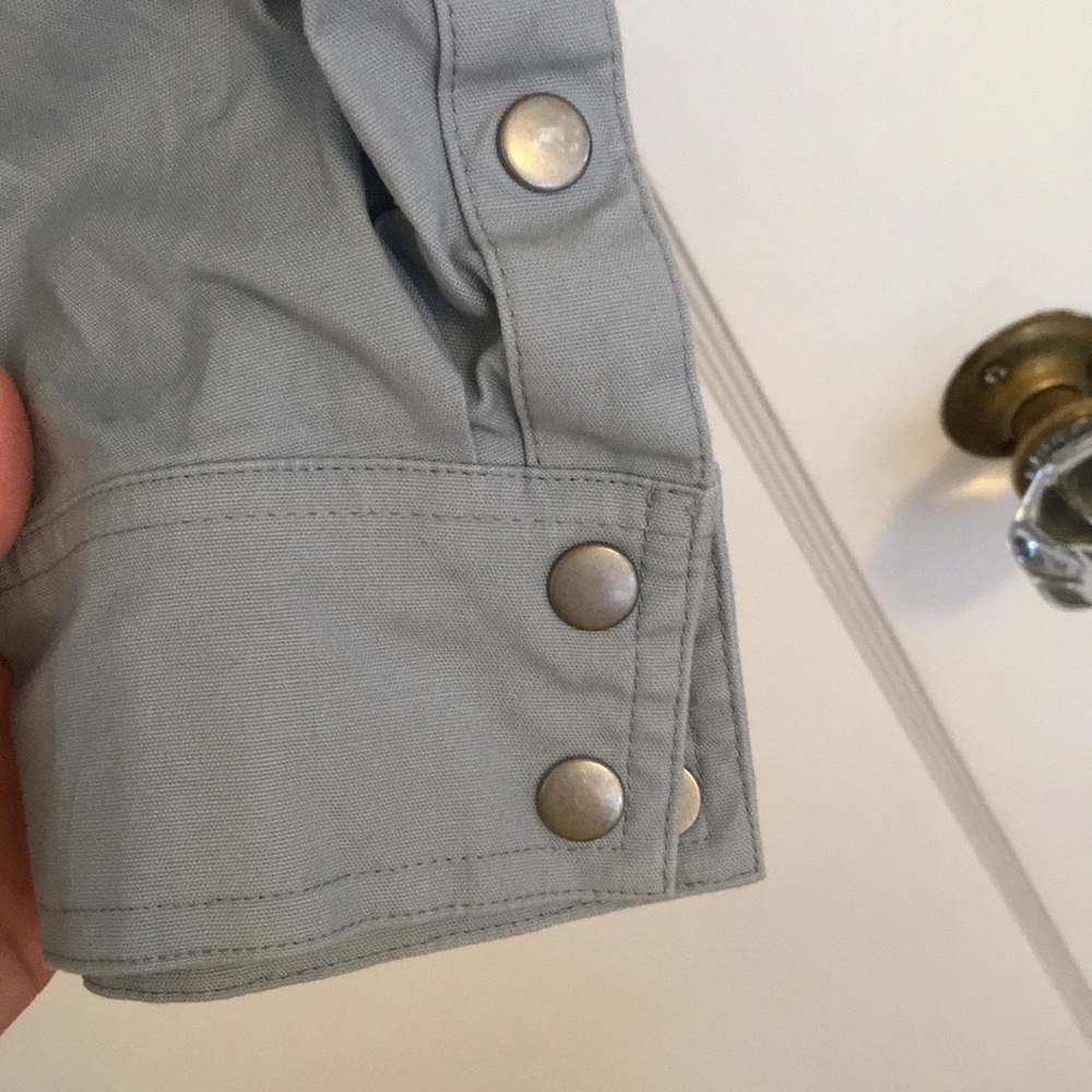 Nike Mens SB Shirt Jacket Blue/Grey Zip Up - Picture 9 of 12